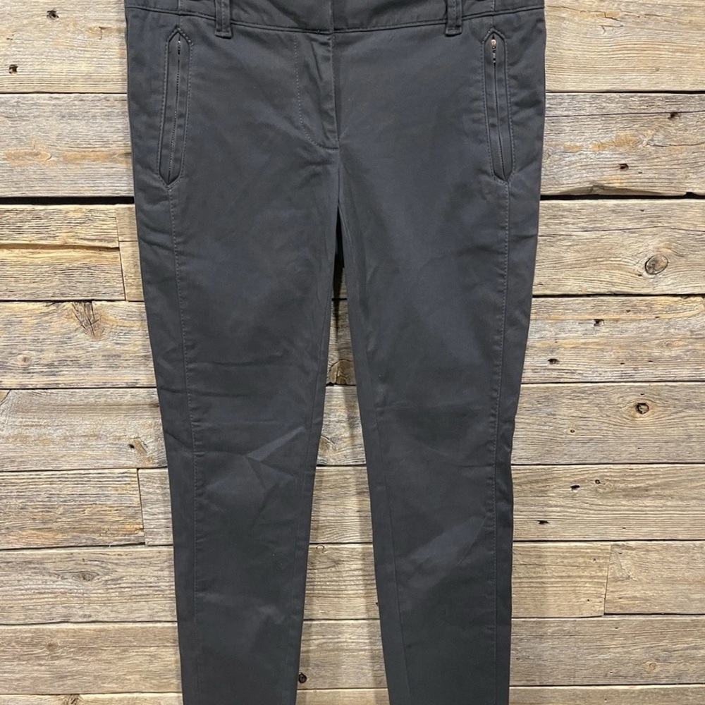 LOFT Dark Gray Ankle Pants